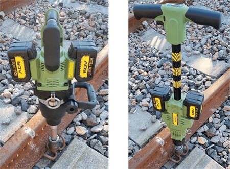 Mutterdragare/Slipersborrmaskin